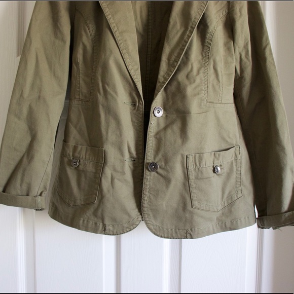 Green heavy duty jacket/blazer - Picture 3 of 3